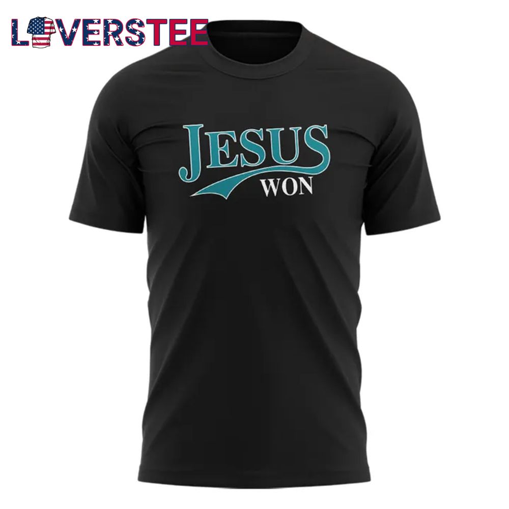 Miami Marlins Jesus Won Limited Edition Tshirt Miami Marlins Jesus Won Limited Edition Tshirt