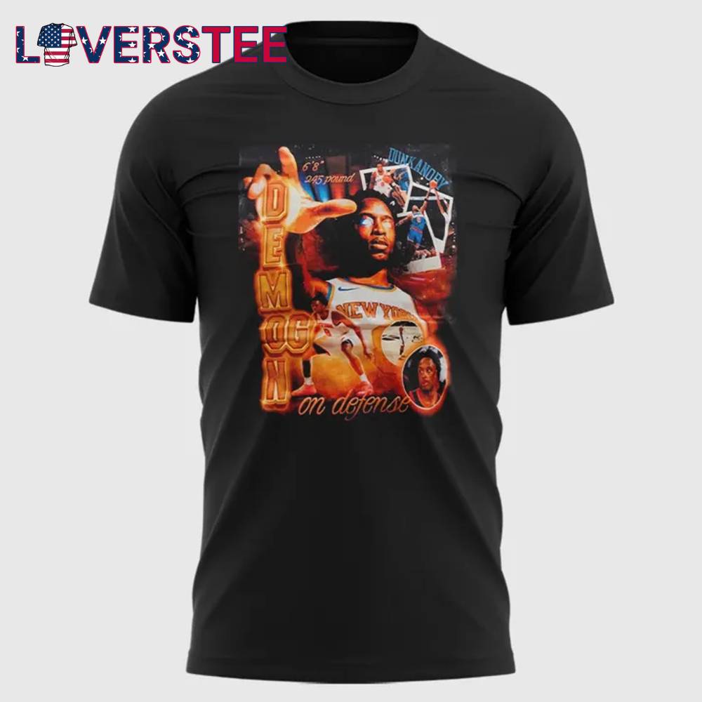 New York Knicks 2025 Special Edition Black Tshirt New York Knicks 2025 Special Edition Black Tshirt