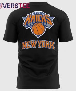 New York Knicks 2025 Special Edition Black Tshirt