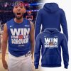 New York Knicks “WIN FOR THE BOROUGHS” Playoffs 2025 Hoodie