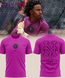New York Mets Purple Tee