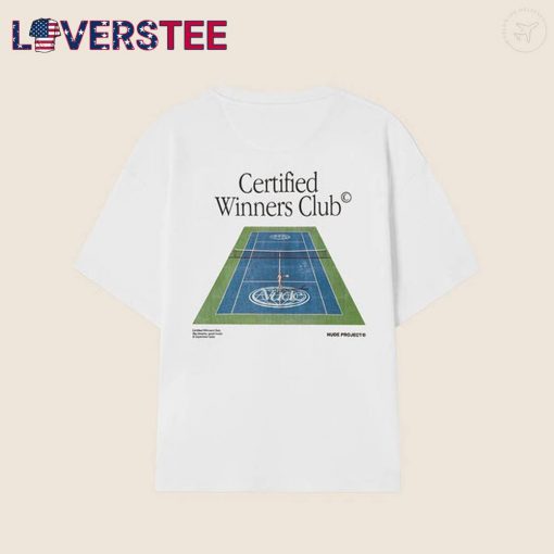Nude Project Certified Winners Club Tennis White T-Shirt