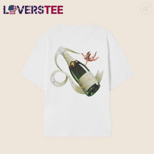 Nude Project Champagne Problems White T-Shirt