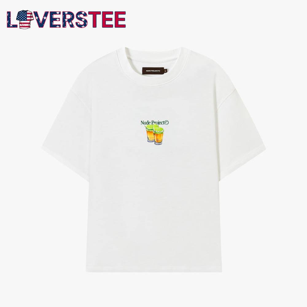 Nude Project Tequila White Tee Nude Project Tequila White Tee