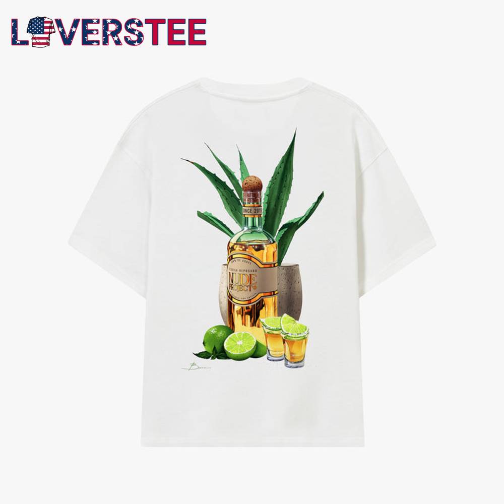 Nude Project Tequila White Tee Nude Project Tequila White Tee