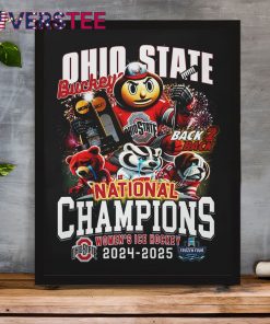 Ohio State Buckeyes Back 2 Back Ice Hockey 2024 2025 Shirt