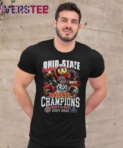 Ohio State Buckeyes Back 2 Back Ice Hockey 2024 2025 Shirt