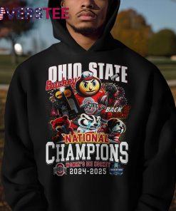 Ohio State Buckeyes Back 2 Back Ice Hockey 2024 2025 Shirt