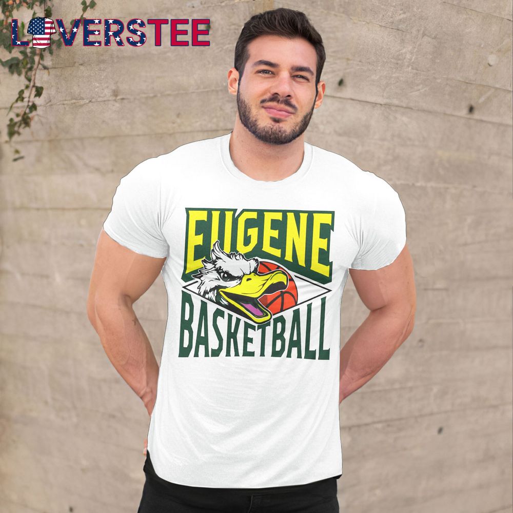 Oregon Ducks Retro 90s Eugene Basketball Shirt Oregon Ducks Retro 90s Eugene Basketball Shirt