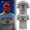 Chicago Cubs Special New Jackie Robinson Black Breakin’ Barriers Legend CC T-Shirt