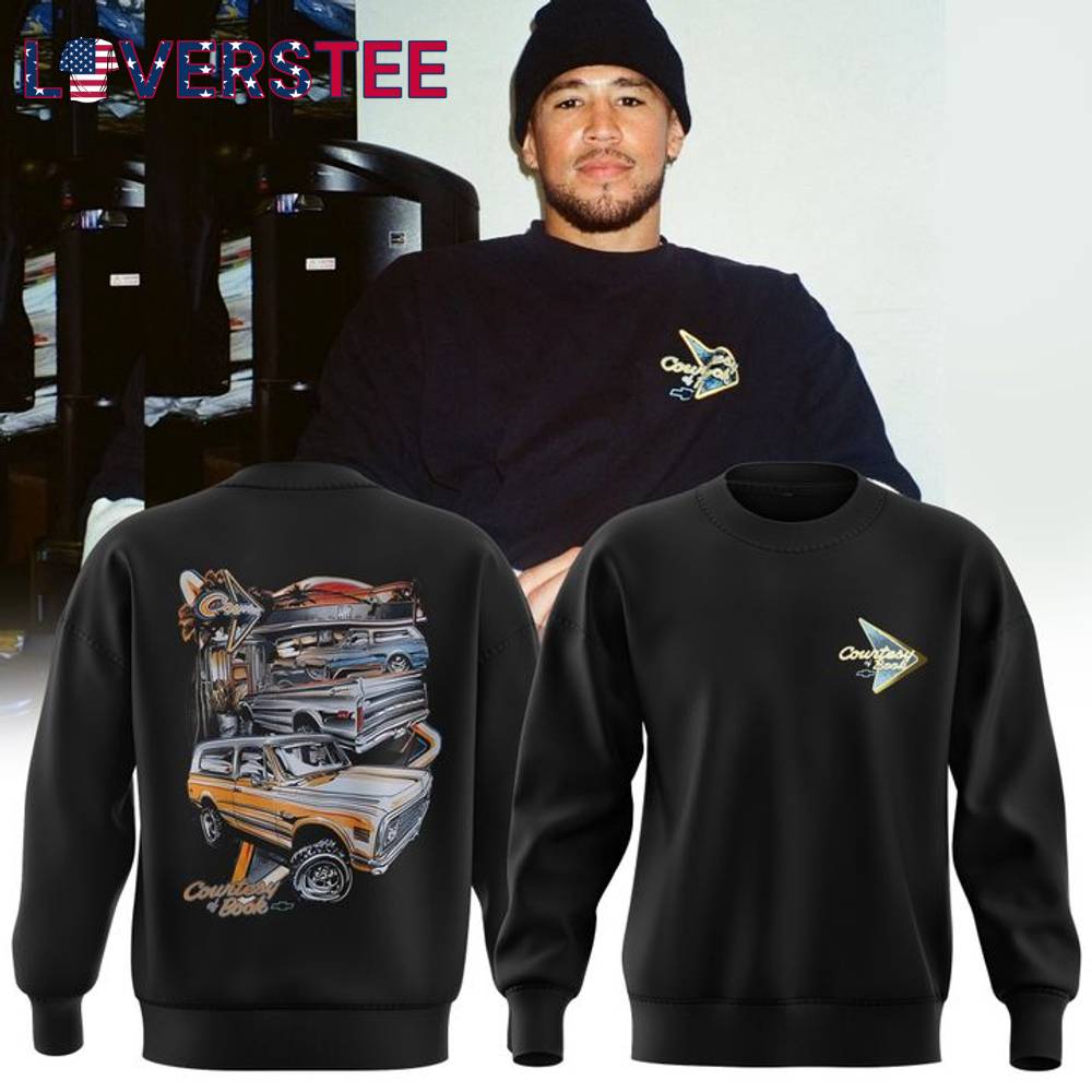 Phoenix Suns Devin Booker x Chevrolet 2025 Limited Edition Black Sweatshirt Phoenix Suns Devin Booker x Chevrolet 2025 Limited Edition Black Sweatshirt