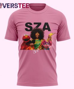 SZA Sesame Street 2025 Pink T-Shirt