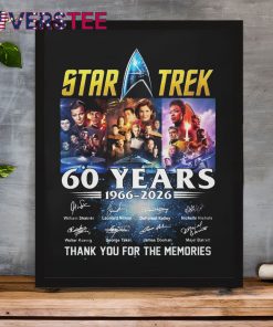 Star Trek 60 Years 19662026 Signature Shirt