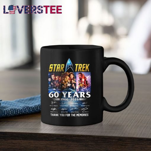 Star Trek 60 Years 1966-2026 Signature Shirt
