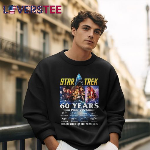 Star Trek 60 Years 1966-2026 Signature Shirt