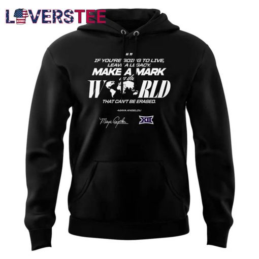 TCU Horned Frogs Special Edition Make A Mark At The World Hoodie