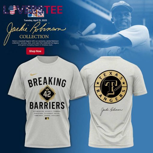 Texas Rangers MLB x Jackie Robinson Day 2025 Limited Edition T-Shirt