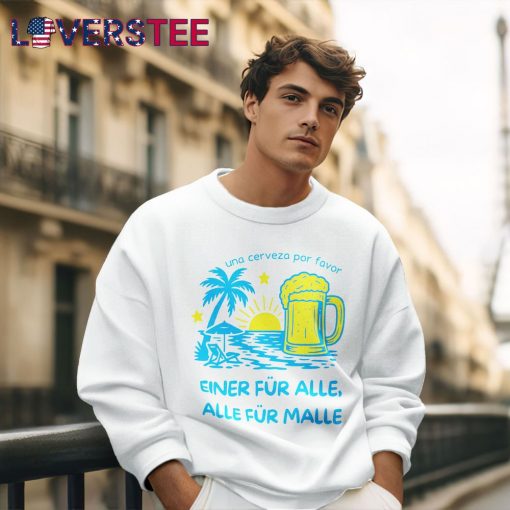 Una Cerveza por Favor Premium Shirt
