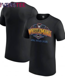 WWE WrestleMania 41 Logo T-Shirt