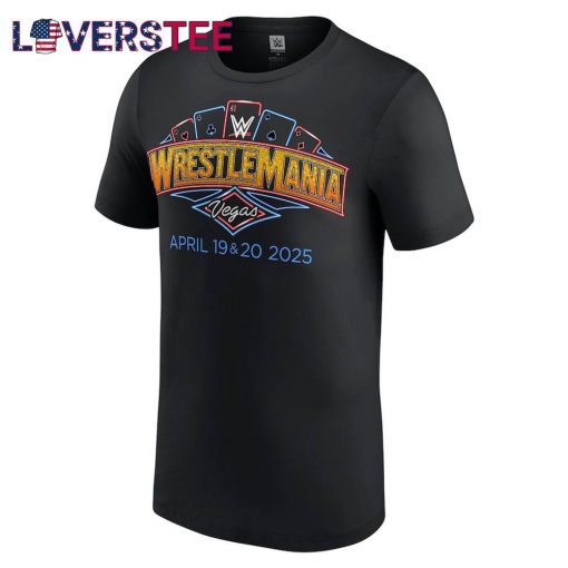WWE WrestleMania 41 Logo T-Shirt