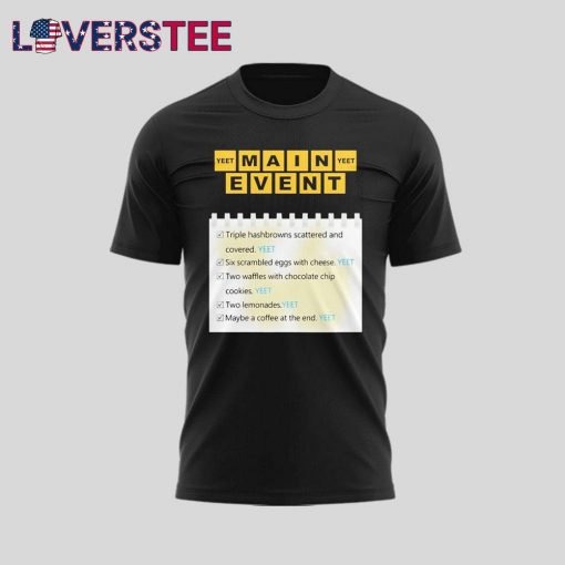 WWE x Jey Uso Limited Edition Black Shirt