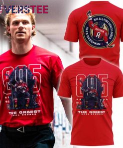 Washington Capitals Alex Ovechkin 895 Career Goals Throne T-Shirt