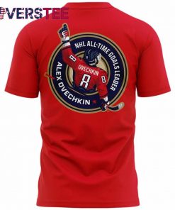 Washington Capitals Alex Ovechkin 895 Career Goals Throne TShirt