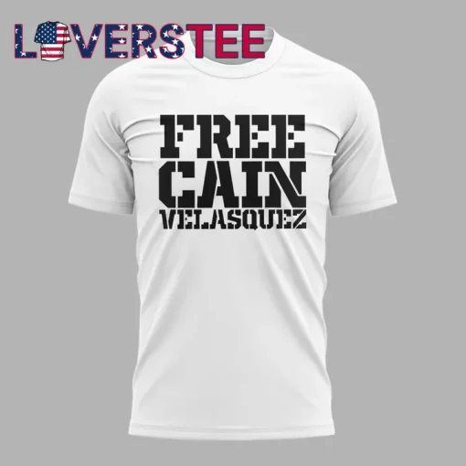 Free Cain Velasquez Limited Edition White T-shirt