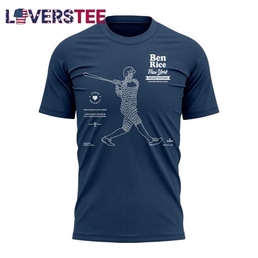 New York Yankees Ben Rice: Instant Offense Shirt