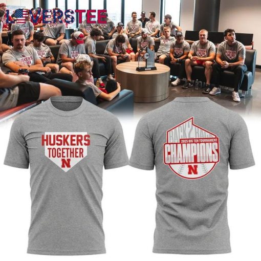 Nebraska Cornhuskers “Huskers Together” Special Grey Tee