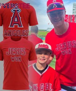 Los Angeles Angels x Jesus Won 2025 T-shirt