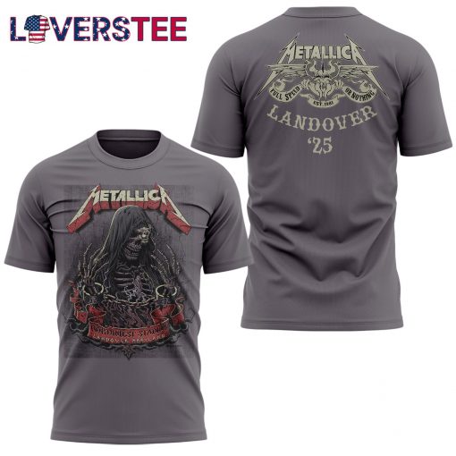 Metallica M72Landover 2025 Special Grey Tee