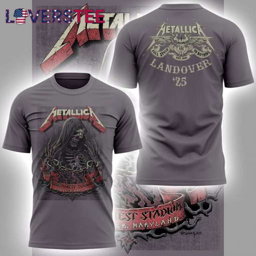 Metallica M72Landover 2025 Special Grey Tee