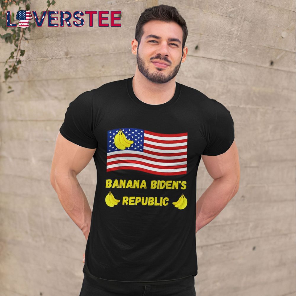 American Flag Banana Bidens Republic Shirt American Flag Banana Bidens Republic Shirt