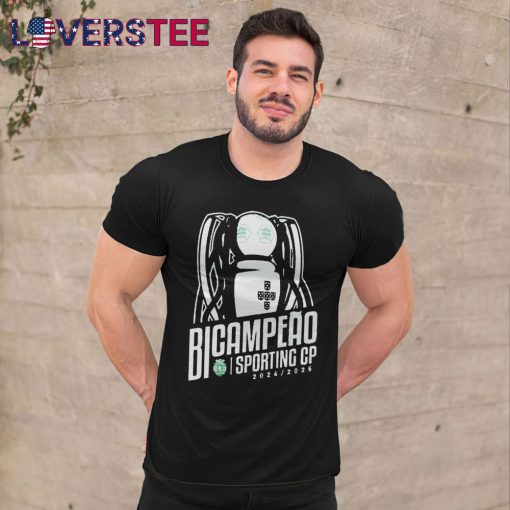 Bicampeao Sporting CP Logo 2024-2025 Shirt