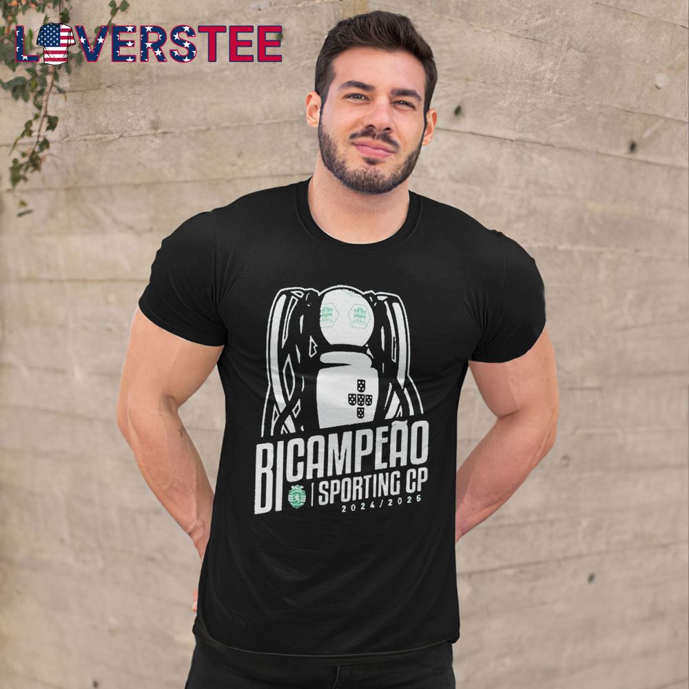Bicampeao Sporting CP Logo 20242025 Shirt Bicampeao Sporting CP Logo 20242025 Shirt