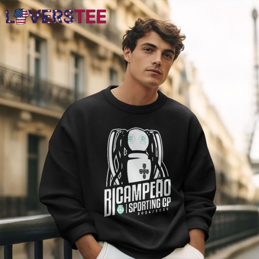 Bicampeao Sporting CP Logo 2024-2025 Shirt
