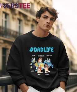 Bluey Dadlife Happy Father Day 2025 Shirt