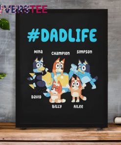Bluey Dadlife Happy Father Day 2025 Shirt