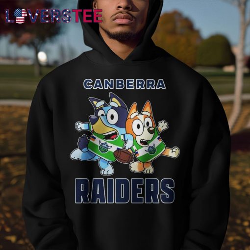 Bluey Inspired Canberra Raiders Shirt