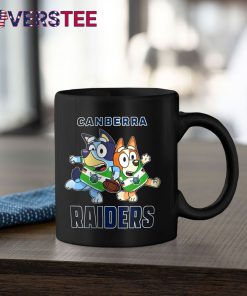 Bluey Inspired Canberra Raiders Shirt