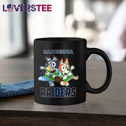 Bluey Inspired Canberra Raiders Shirt