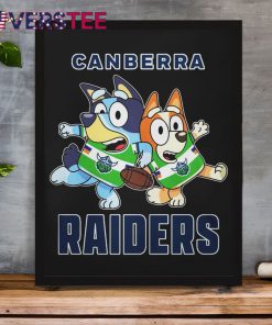 Bluey Inspired Canberra Raiders Shirt