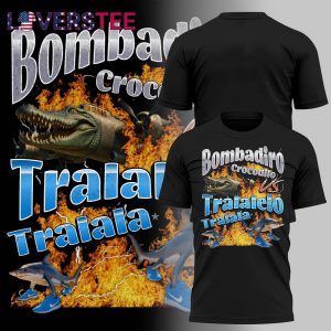 Bombardino Crocodilo x Tralalero Tralala Tee Bombardino Crocodilo x Tralalero Tralala Tee