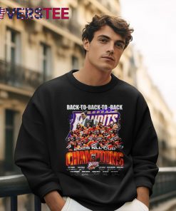 Buffalo Bandits 2025 Back To Back To Back Champs Shirt
