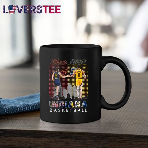 Caitlin Clark and Tyrese Haliburton Indiana Basketball Fever and Pacers Shirt