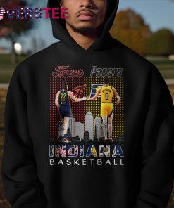 Caitlin Clark and Tyrese Haliburton Indiana Basketball Fever and Pacers Shirt