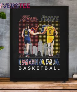 Caitlin Clark and Tyrese Haliburton Indiana Basketball Fever and Pacers Shirt