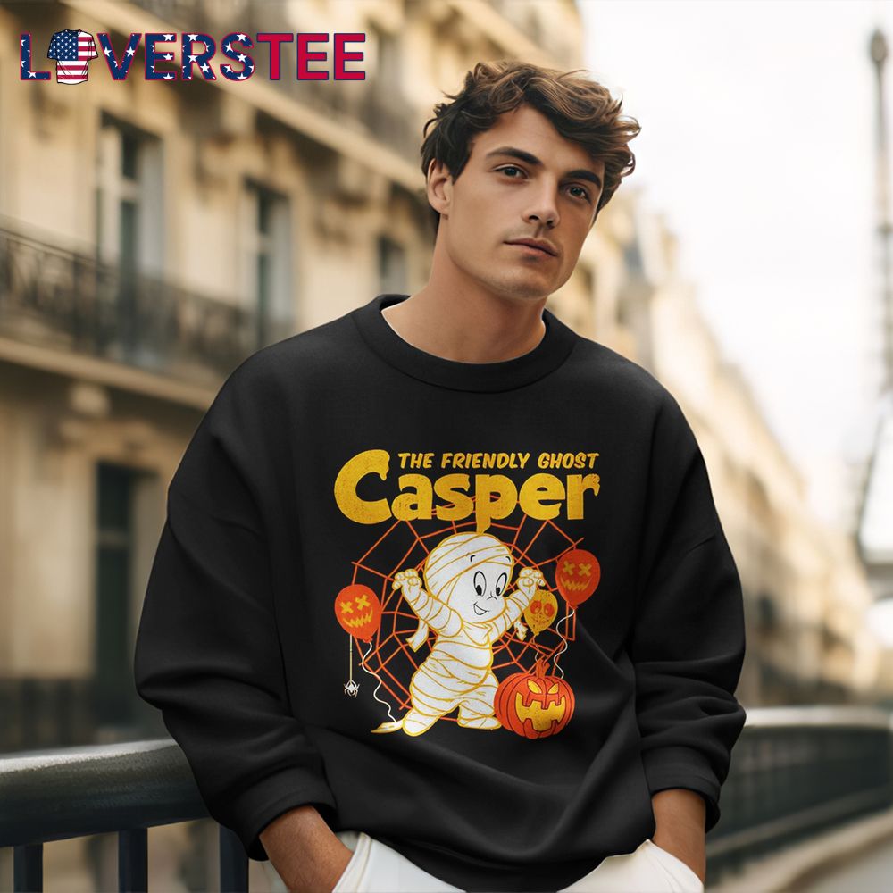 Casper The Friendly Ghost Wrapped Up Shirt Casper The Friendly Ghost Wrapped Up Shirt