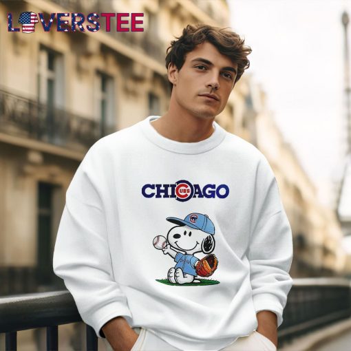 Chicago Cubs Snoopy Peanuts MLB 2025 Shirt